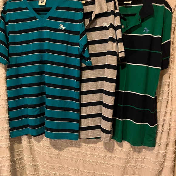 Brand New Striped Dino Roberts shirts size XXL - Picture 8 of 8